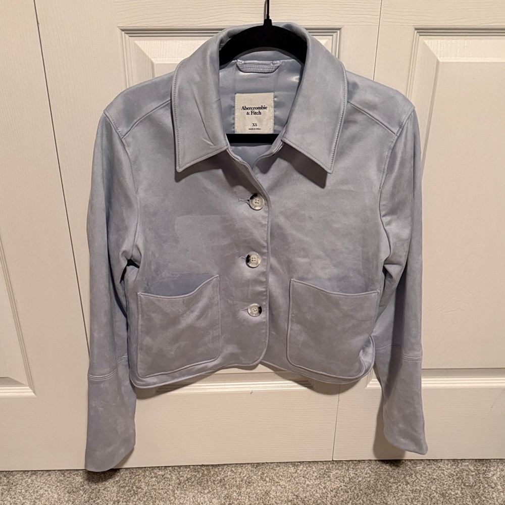 Abercrombie & Fitch Women's Vegan Suede Jacket